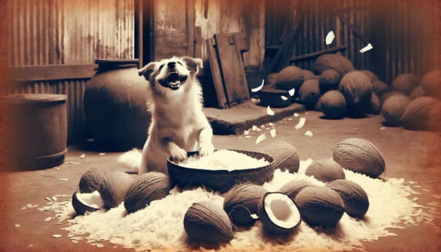 Czy pies może jeść wiórki kokosowe? Poznaj fakty i zagrożenia