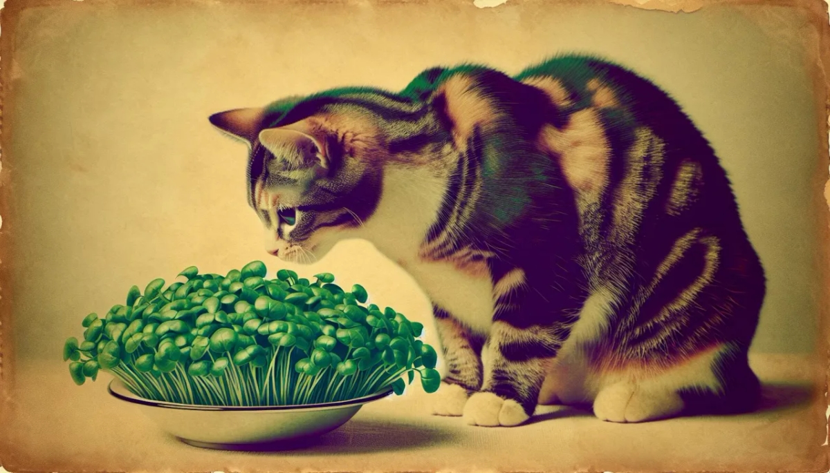 Czy koty mogą jeść rzeżuchę? Bezpieczeństwo i korzyści dla pupila