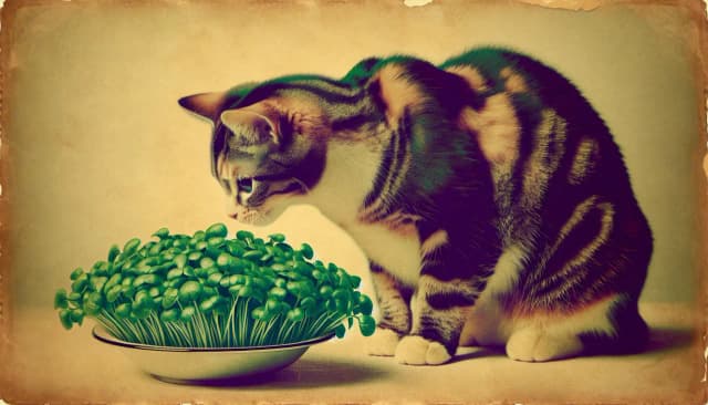 Czy koty mogą jeść rzeżuchę? Bezpieczeństwo i korzyści dla pupila